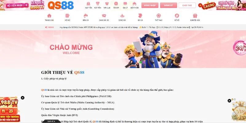 Giải đáp đầy đủ những thắc mắc về QS88 của hội viên